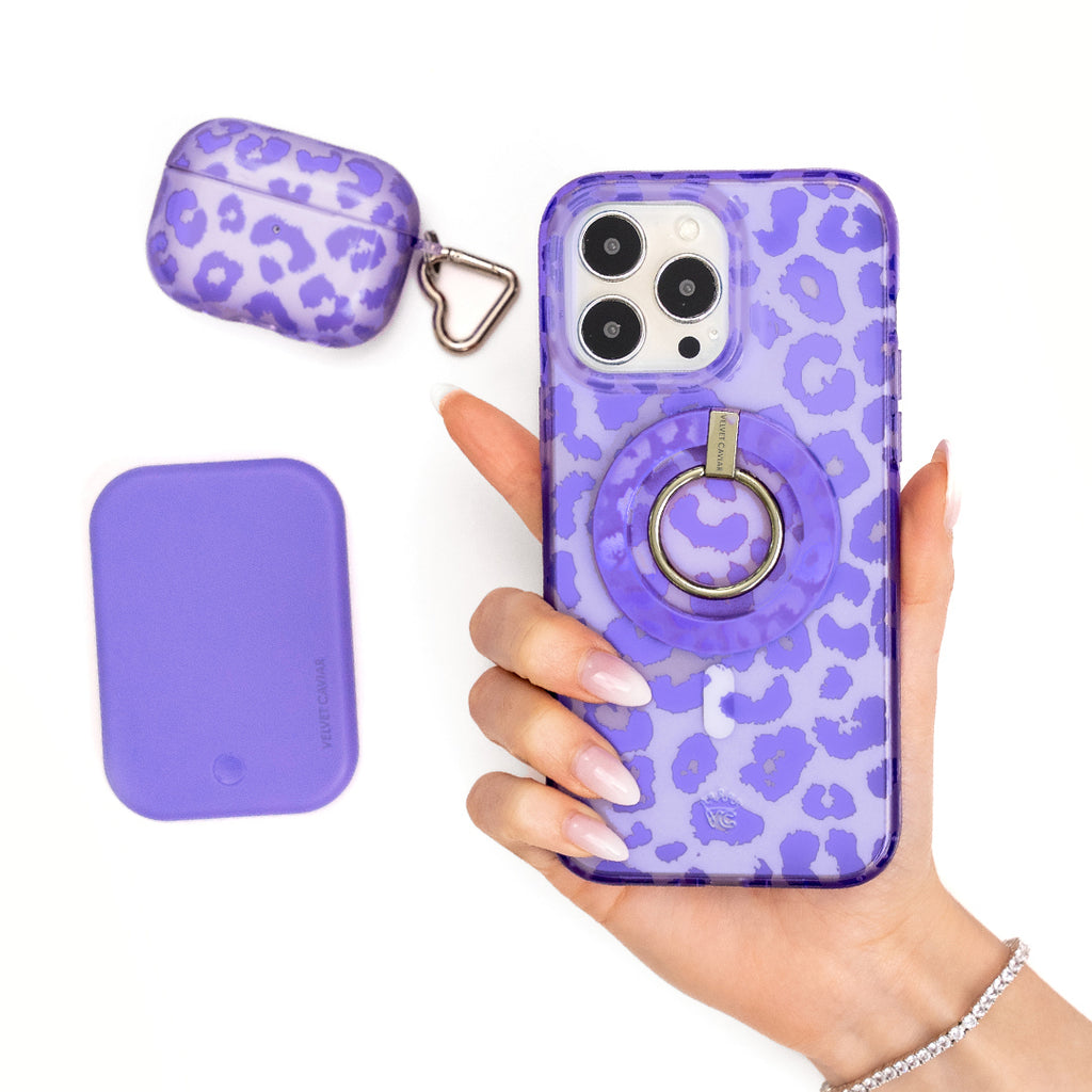 Chocolate Leopard Airpod Phone Case, for Airpod Pro Phone Case, by Velvet Caviar