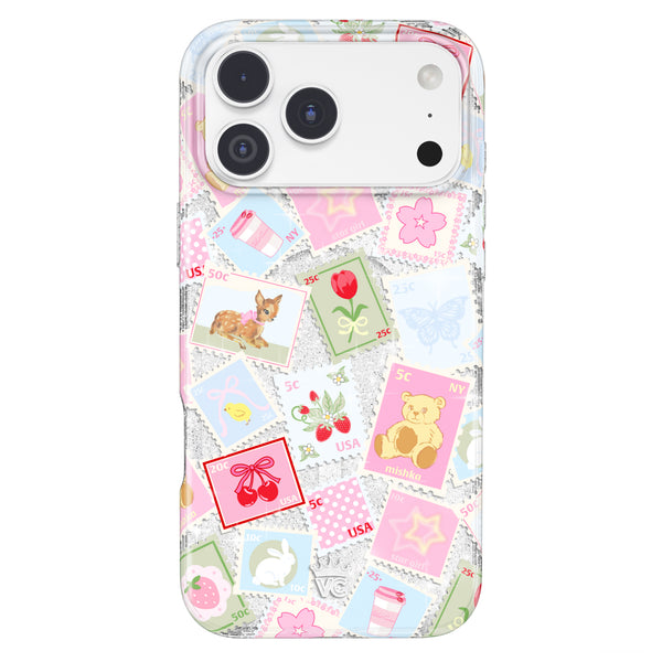 Spring Whimsy Stamps Glitter iPhone Case image