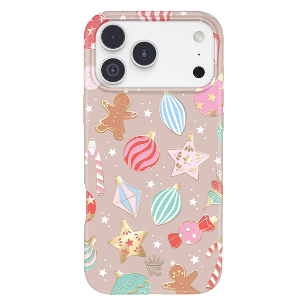 Winter Kiss Ornaments iPhone Case