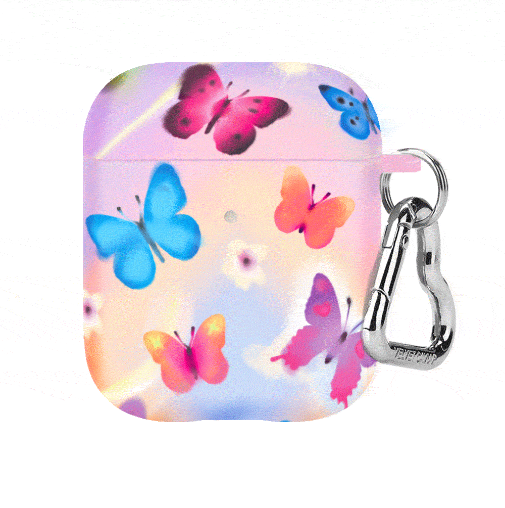 Aura Butterfly AirPod Case – VelvetCaviar.com