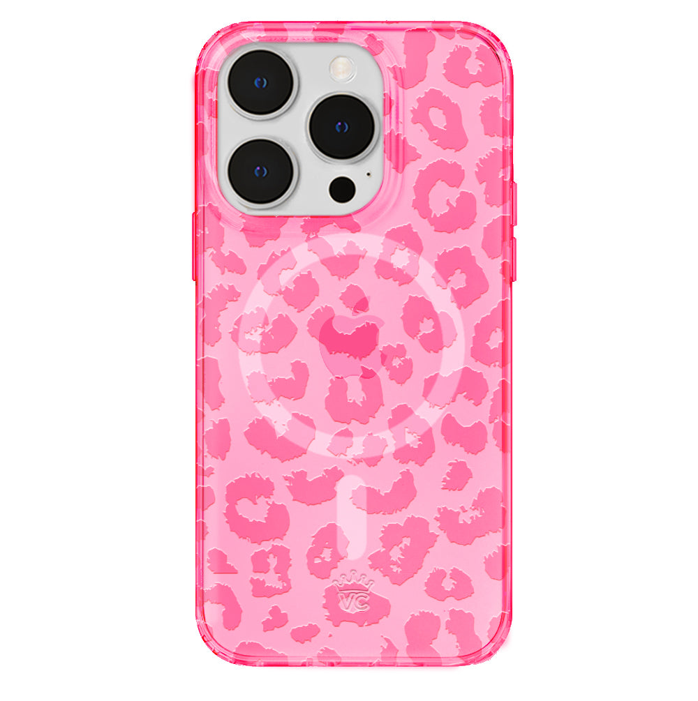 Candy Pink Leopard iPhone Case –