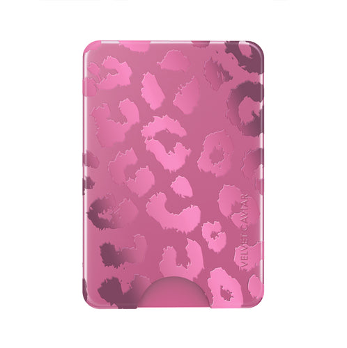 Pink Ruby Leopard MagSafe Wallet