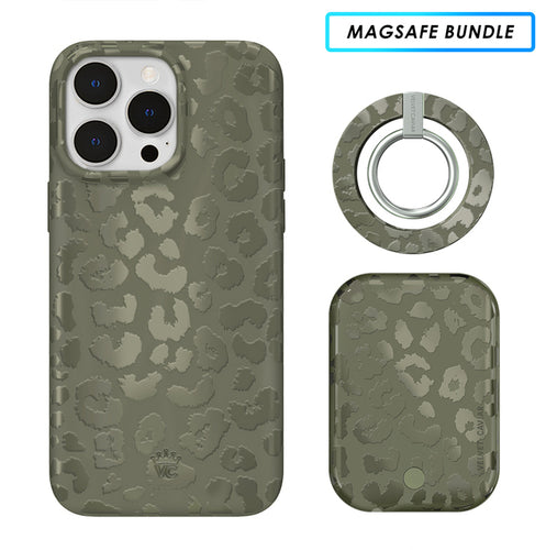 Olive Leopard MagSafe Set