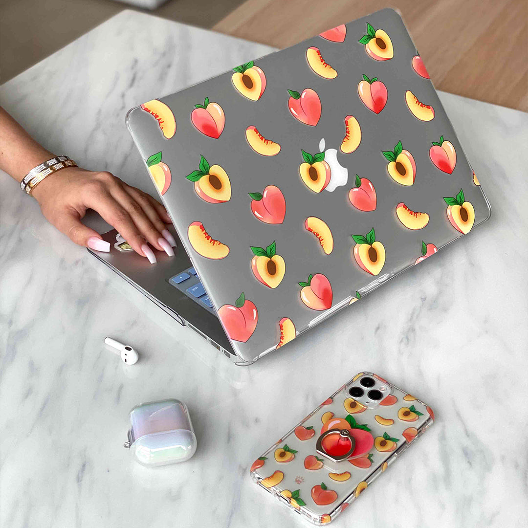 Peaches MacBook Case