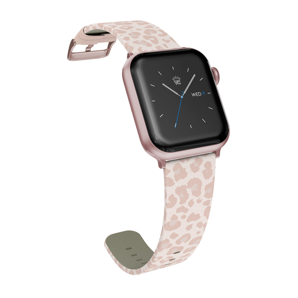 Blush Leopard Apple Watch Band – VelvetCaviar.com