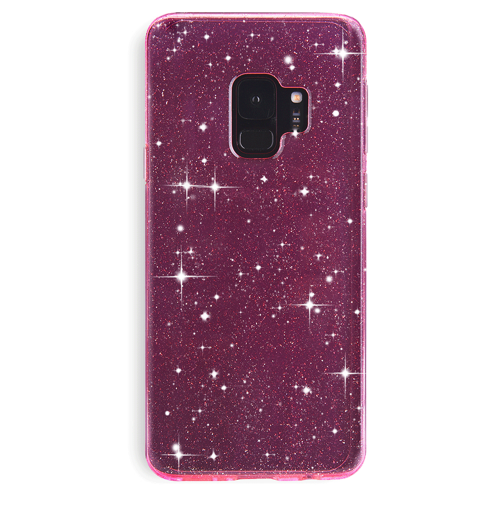 Pink Stardust Glitter iPhone Case –