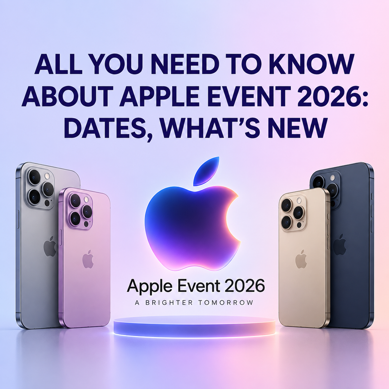 All You Need To Know About Apple Event 2026: Dates, What's News