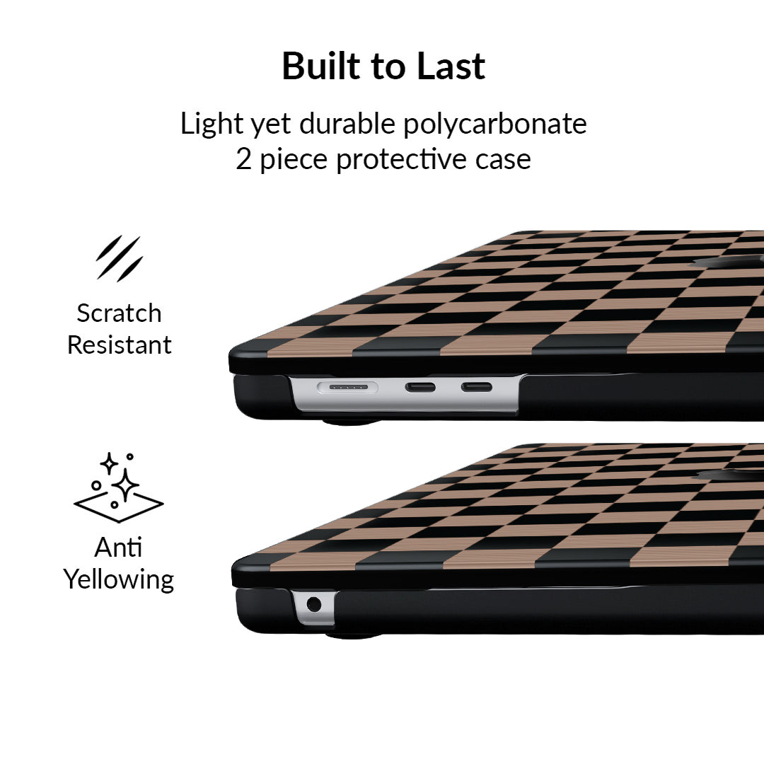 Mocha Vibe Check MacBook Case - Thumbnail 5