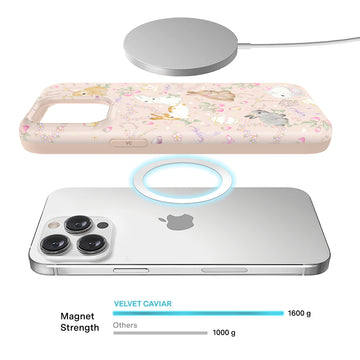 Bunnies & Bows iPhone Case