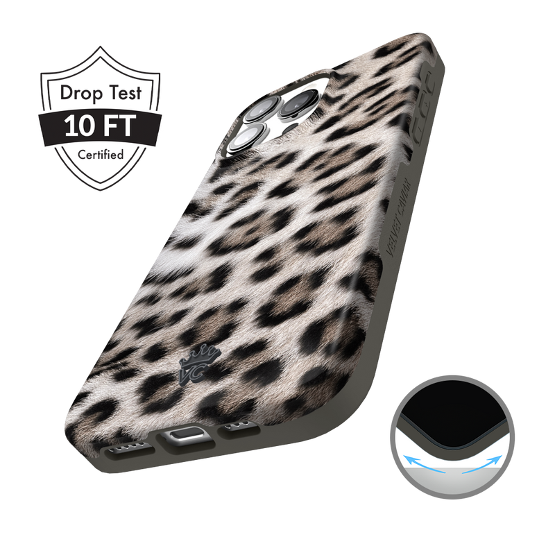 Arctic Leopard iPhone Case