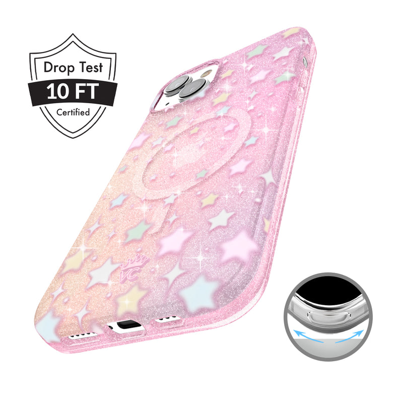 Falling Star Glitter iPhone Case