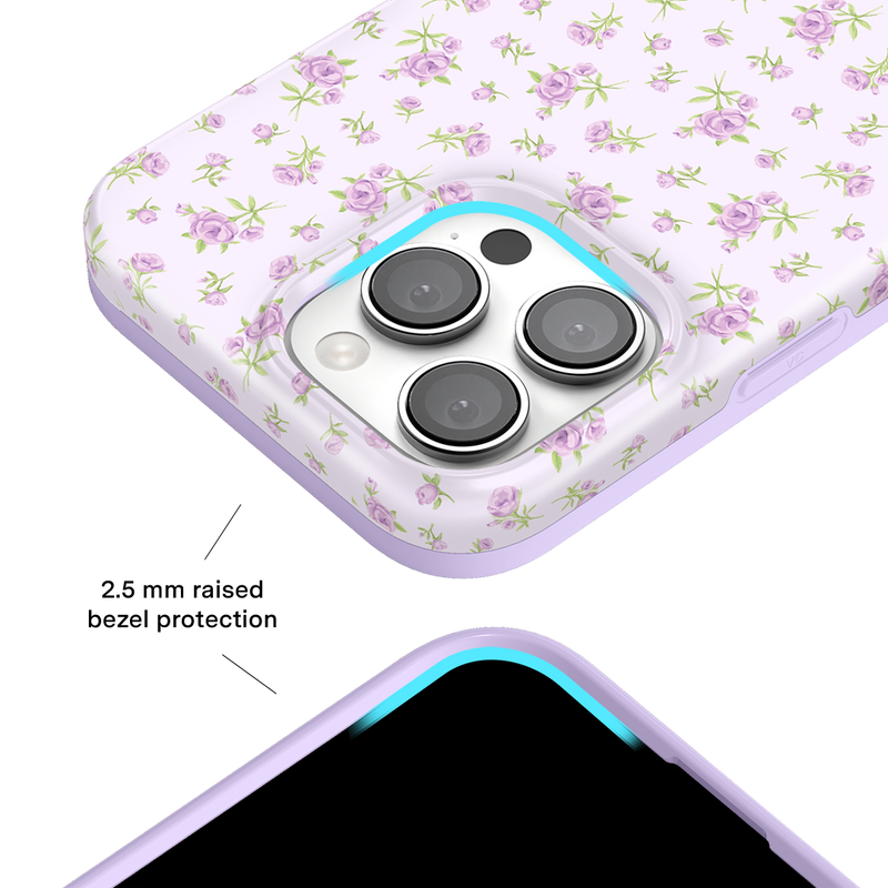 Dainty Lilac Floral iPhone Case