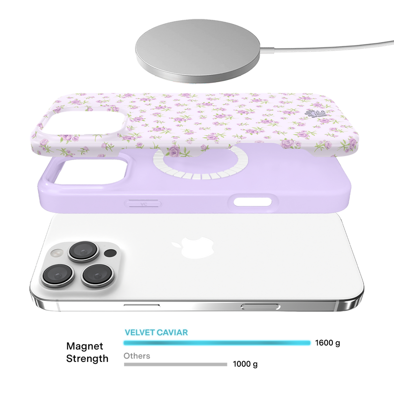 Dainty Lilac Floral iPhone Case