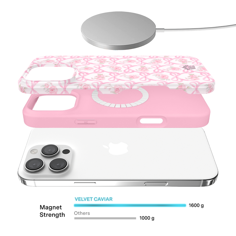Lovely Pink Bows iPhone Case