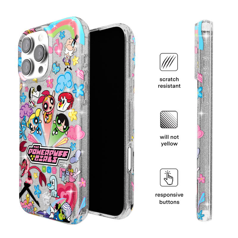 iPhoneアクセサリー The Powerpuff Girls Stickermania Case Amazon.com: CASETiFY Impact iPhone 14 Pro Max Case [Co-Lab