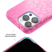 Hot Pink Leopard iPhone Case