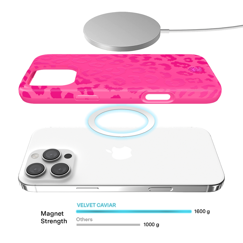 Even Hotter Pink Leopard iPhone Case