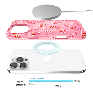 Pink Peppermint Princess iPhone Case
