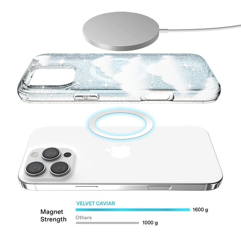 In the Clouds Stardust iPhone Case