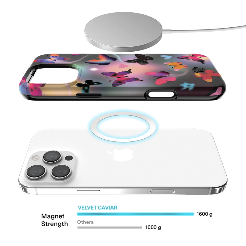 Aurora Butterfly iPhone Case
