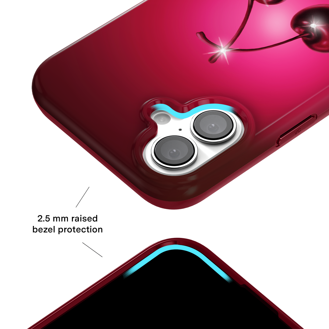 Black Cherry Crystal iPhone Case - Thumbnail 3