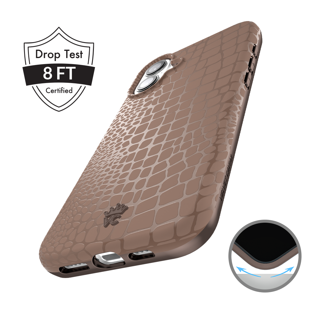 Khaki Croc iPhone Case - Thumbnail 2