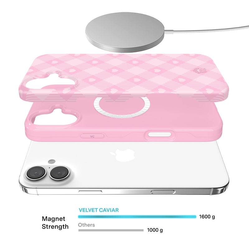 Dolly Pink Gingham iPhone Case