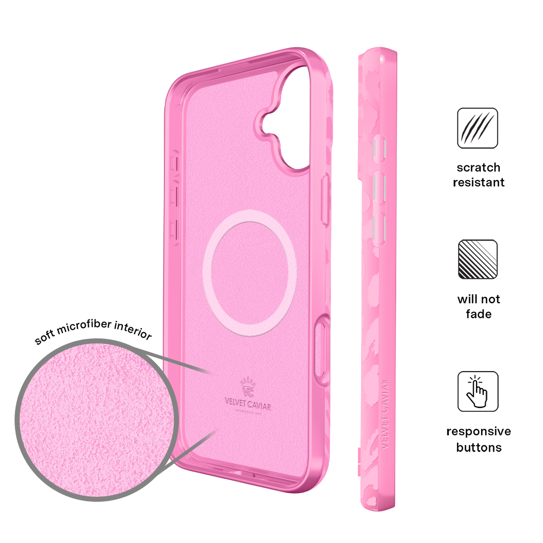 Hot Pink Leopard iPhone Case - Thumbnail 5