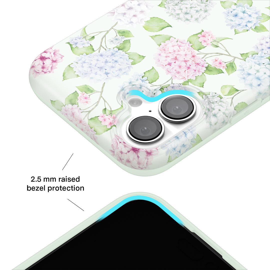 Hydrangea Floral iPhone Case - Thumbnail 4