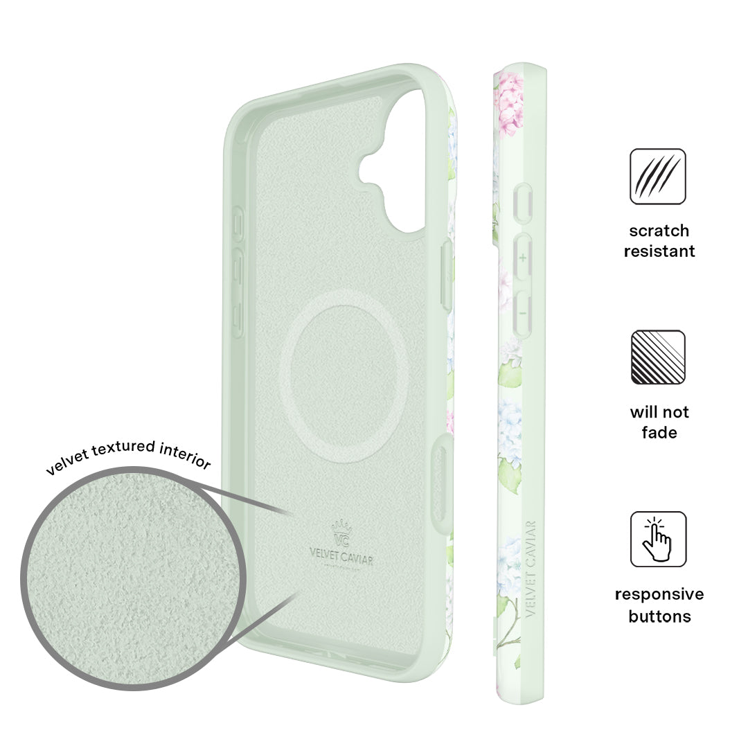 Hydrangea Floral iPhone Case - Thumbnail 3
