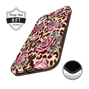 Rosy Leopard iPhone Case