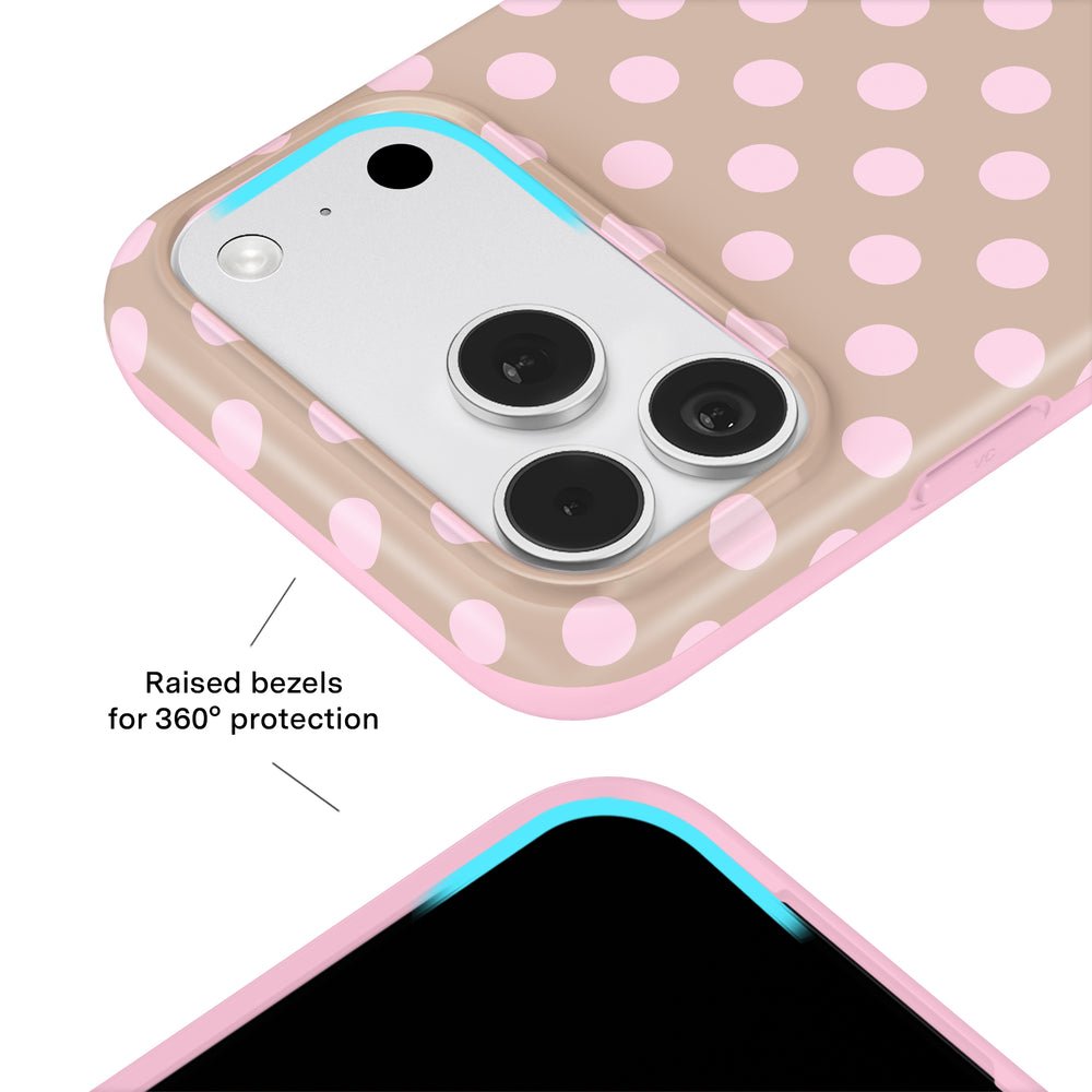 Brown Sugar Polka Dot iPhone Case Brown Sugar Polka Dot iPhone Case