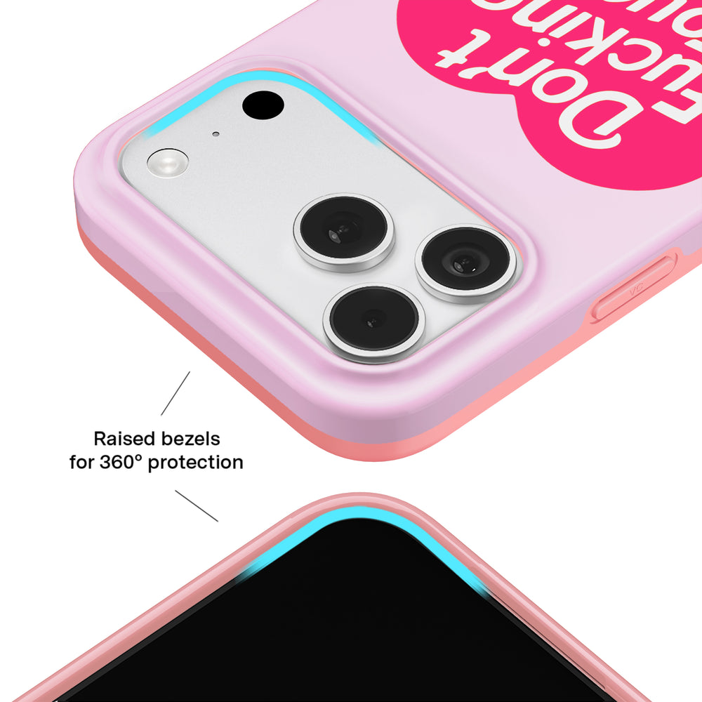 Don't F Touch Me iPhone Case Don't F Touch Me iPhone Case