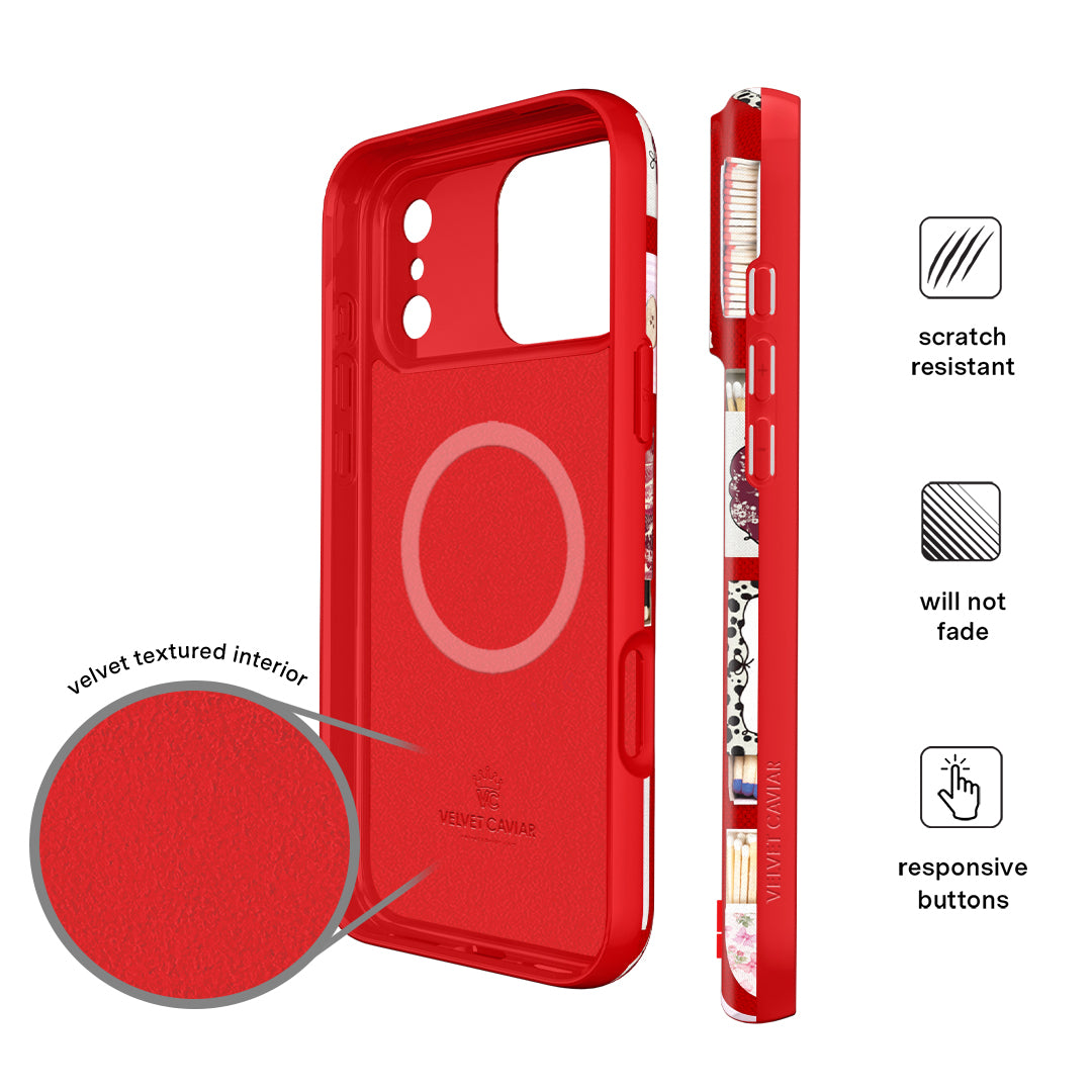 VELVET CAVIAR iPhone Case