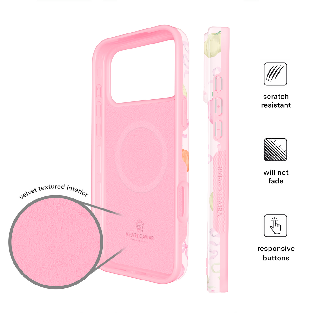 Pink Pumpkin Princess iPhone Case