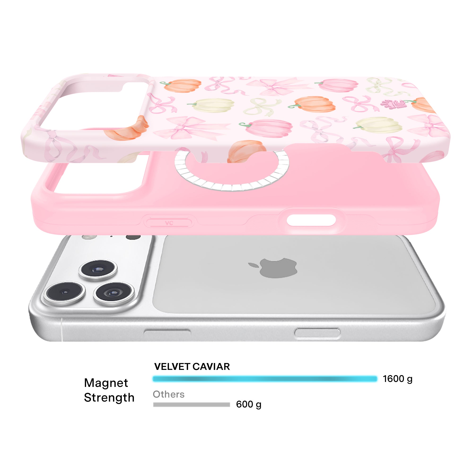Pink Pumpkin Princess iPhone Case