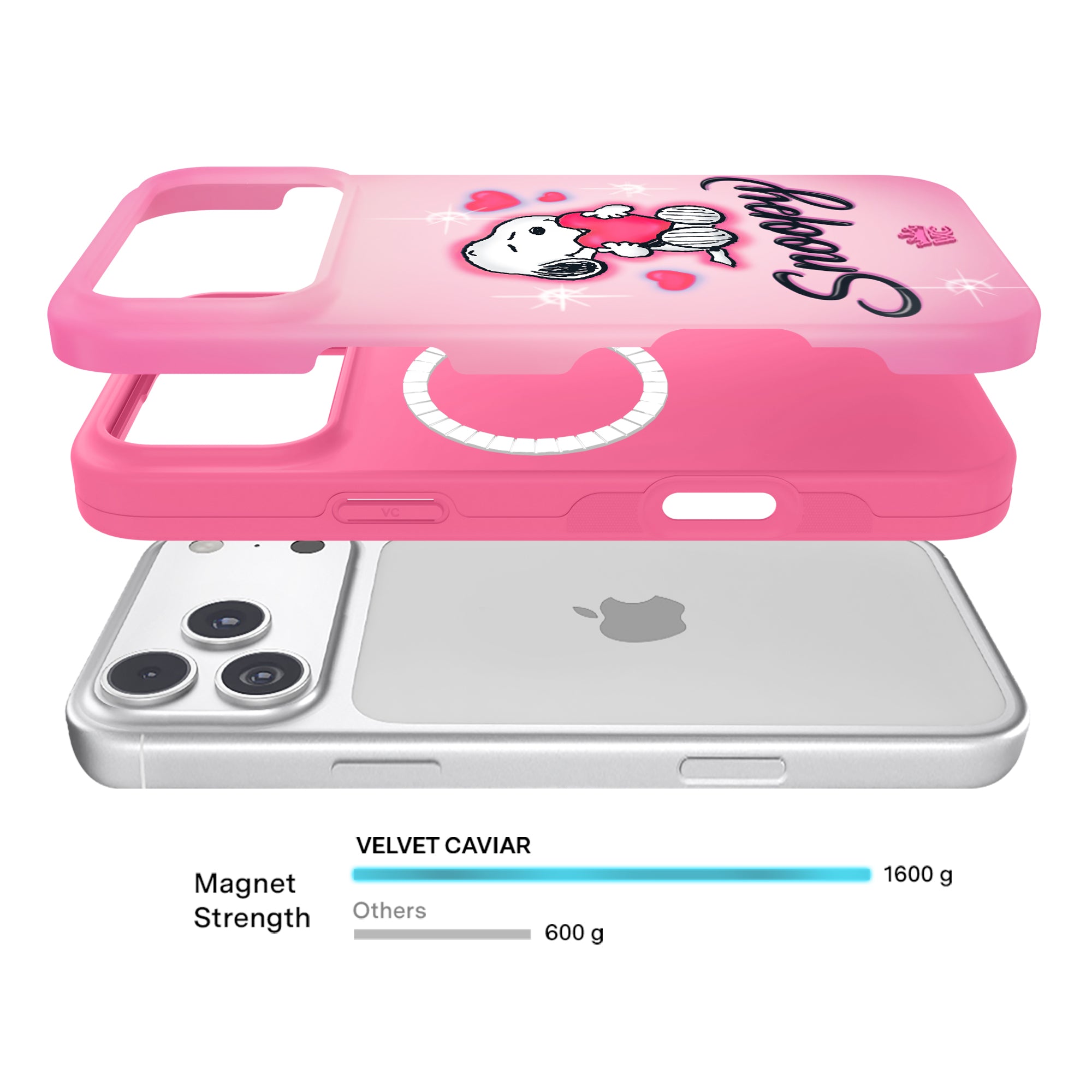 Velvet Caviar Snoopy Be Mine iPhone Case - Thumbnail 2