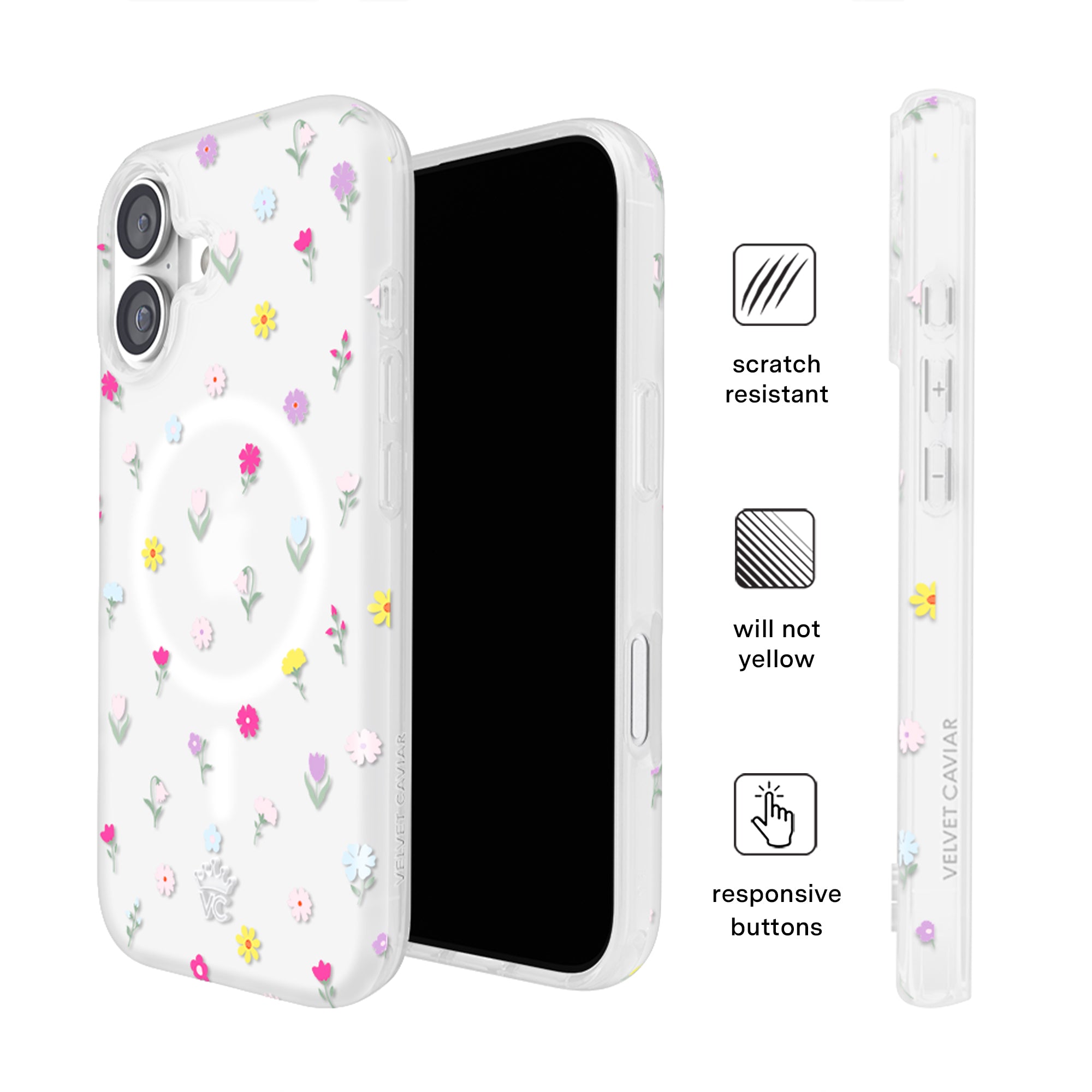 Dreamy Meadow Floral iPhone Case