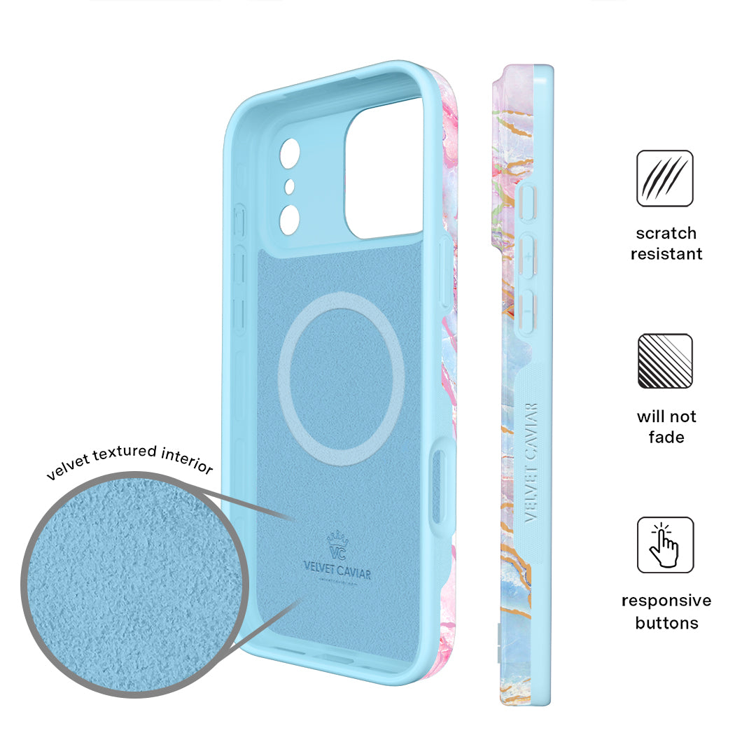 Holo Moonstone Marble iPhone Case - Thumbnail 3