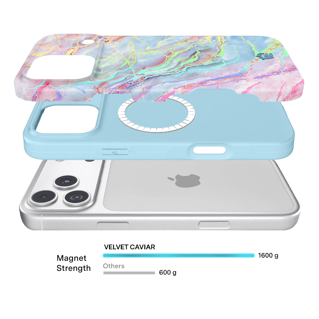 Holo Moonstone Marble iPhone Case - Thumbnail 4
