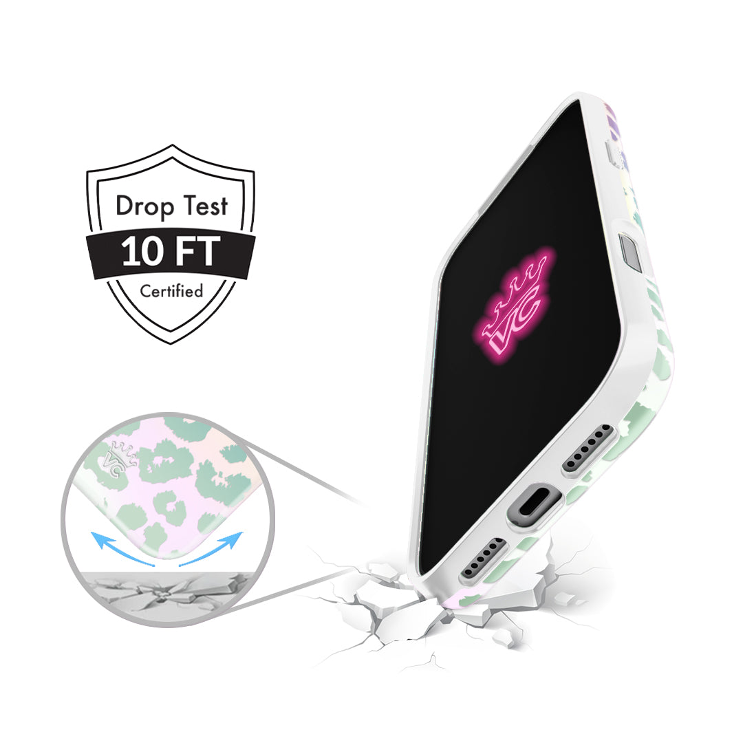 White Opal Leopard iPhone Case - Thumbnail 5