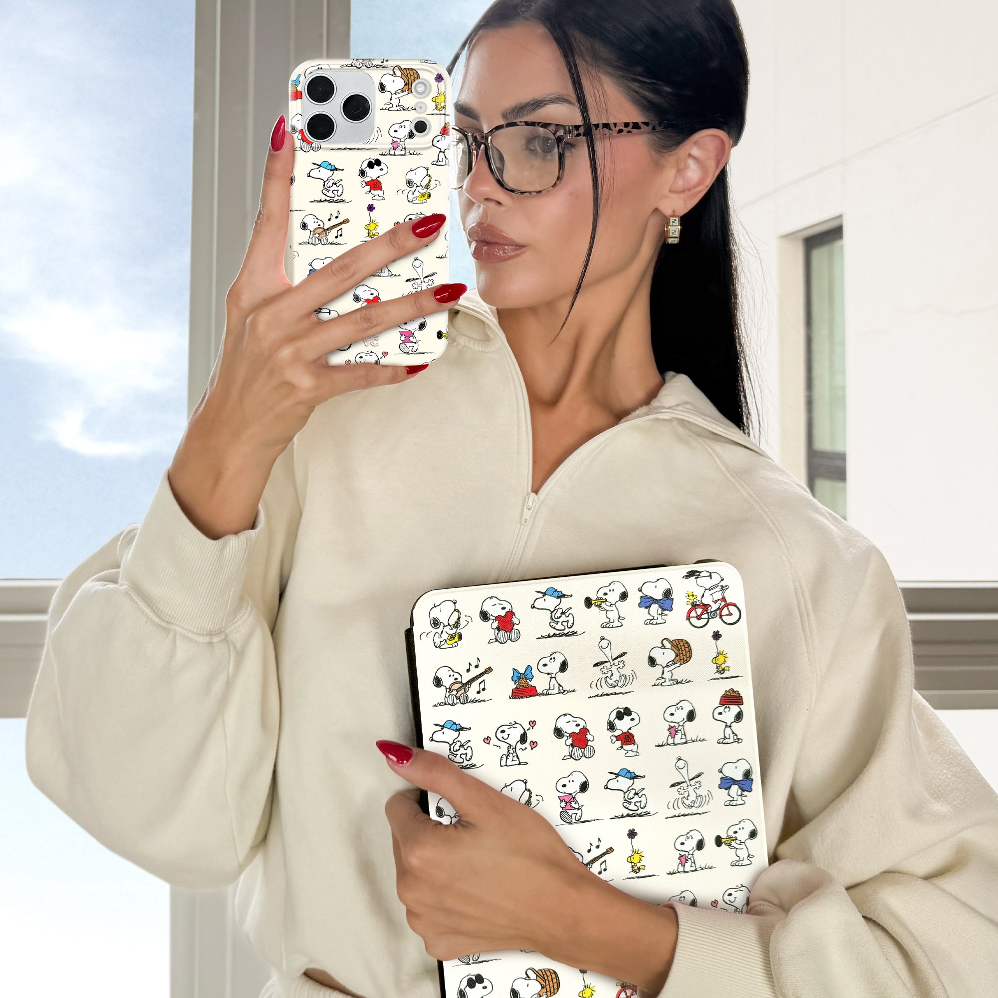 Snoopy Moods iPad Case