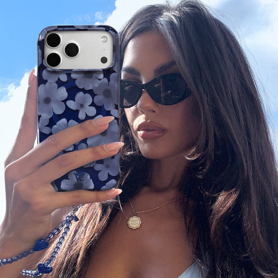 Midnight Blossom iPhone Case lifestyle