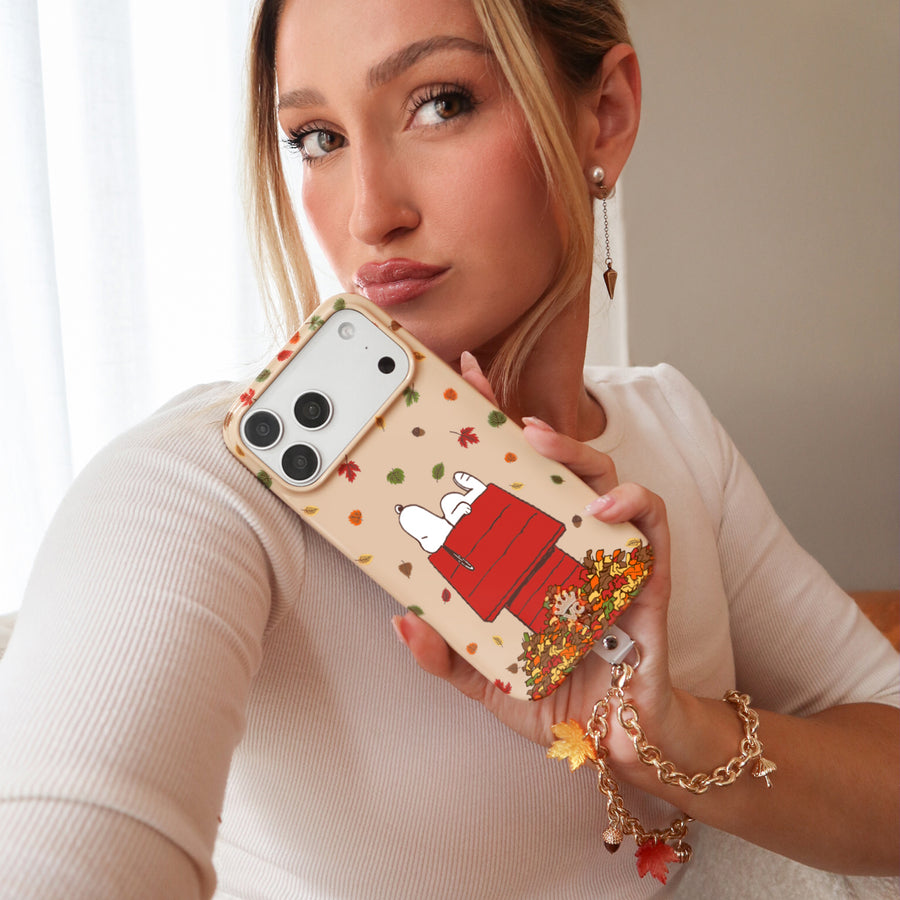 Snoopy Fall Feelings iPhone Case lifestyle