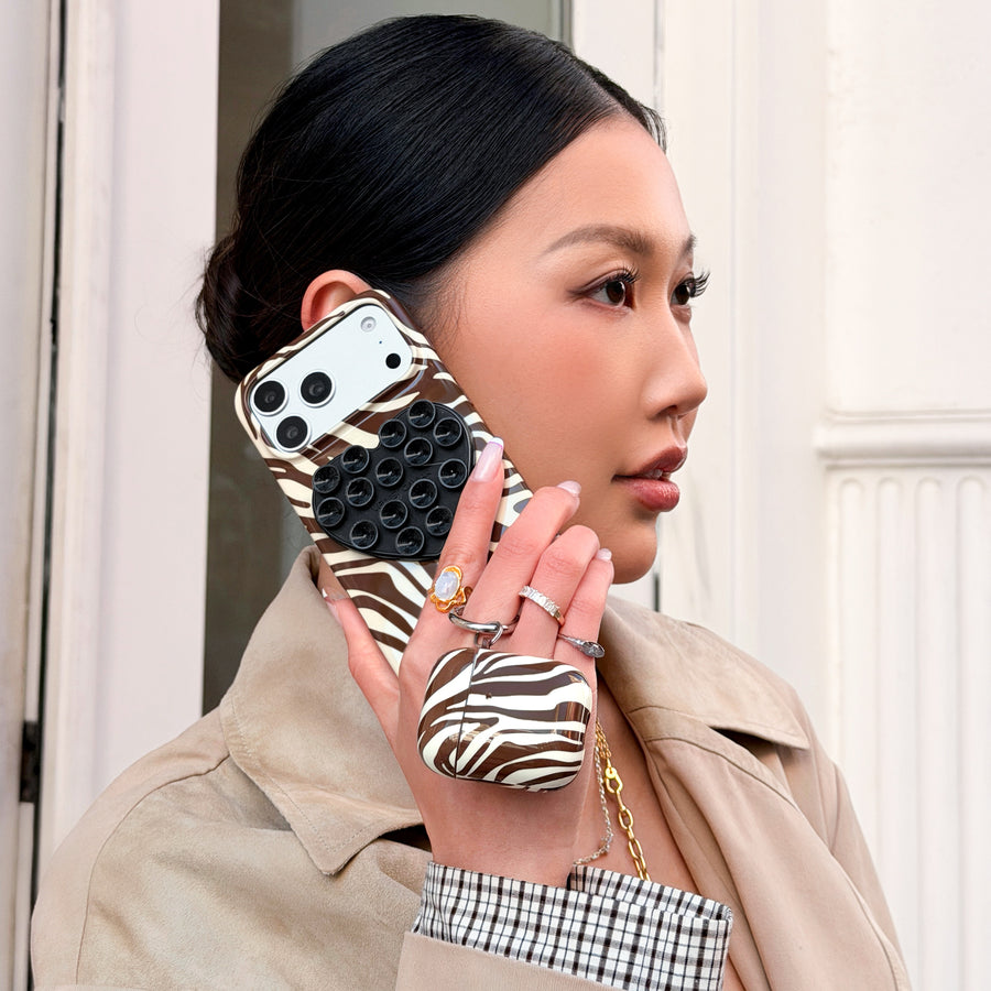 Coco Zebra iPhone Case lifestyle