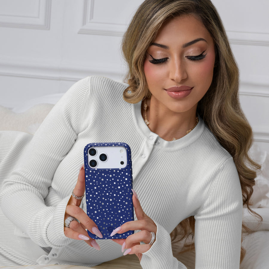 Midnight Stars iPhone Case lifestyle