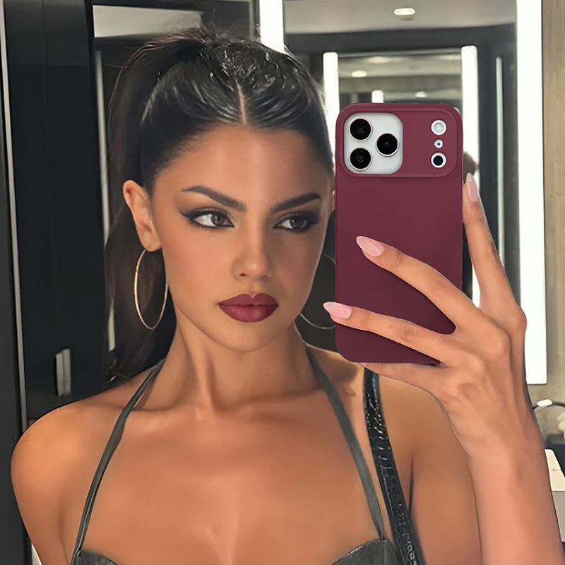 Burgundy 1990 iPhone Case