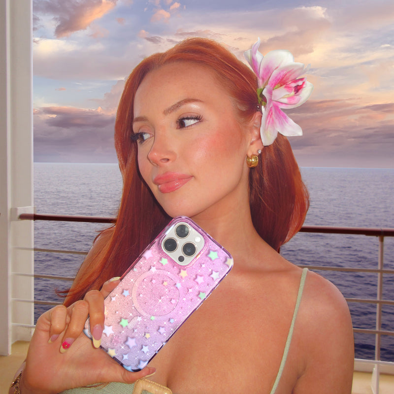 Falling Star Glitter iPhone Case