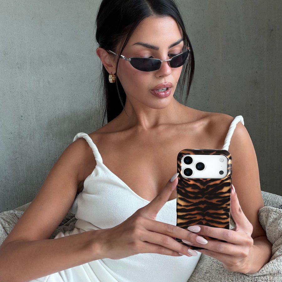 It Girl Tiger iPhone Case lifestyle