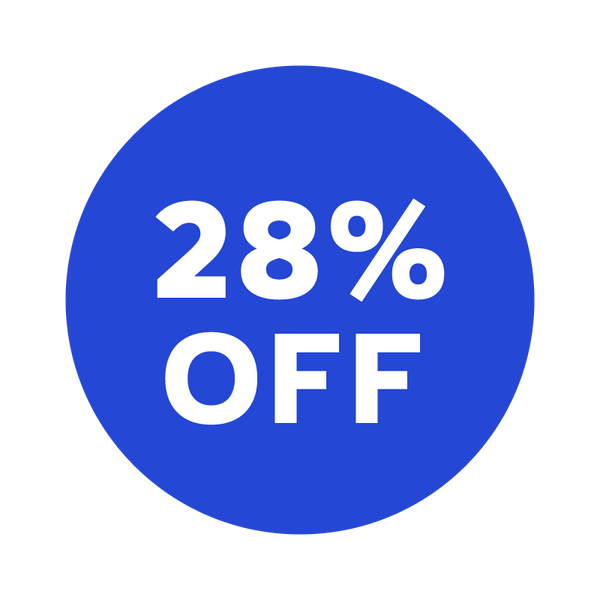 28% Off